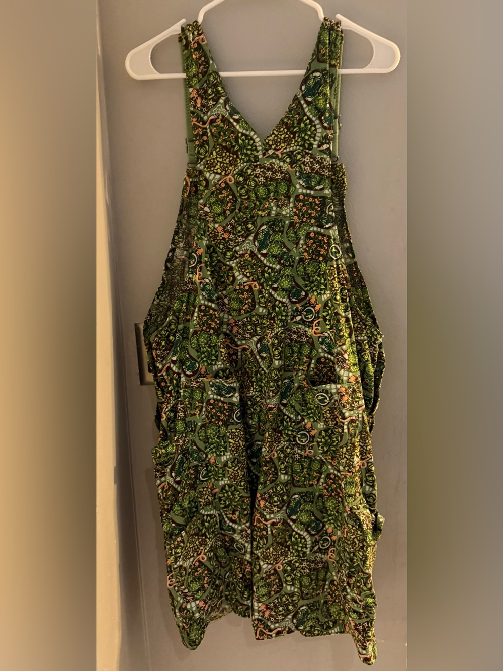 Duluth Heirloom Shortalls Size L (retired print!) - Picture 2 of 4